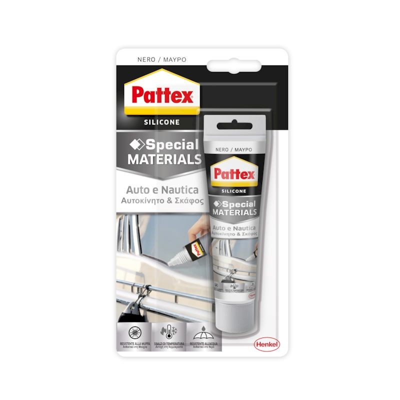 Pattex auto e nautica nero 50 ml