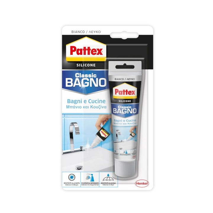 Silicon 5 sanitari bianco ml 50 blisterato