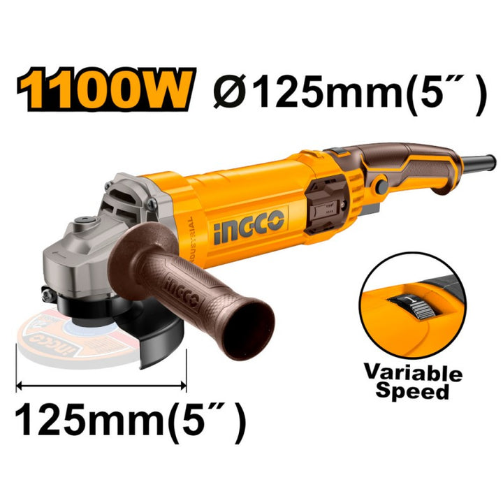 Smerigliatrice Angolare 1100w D125mm