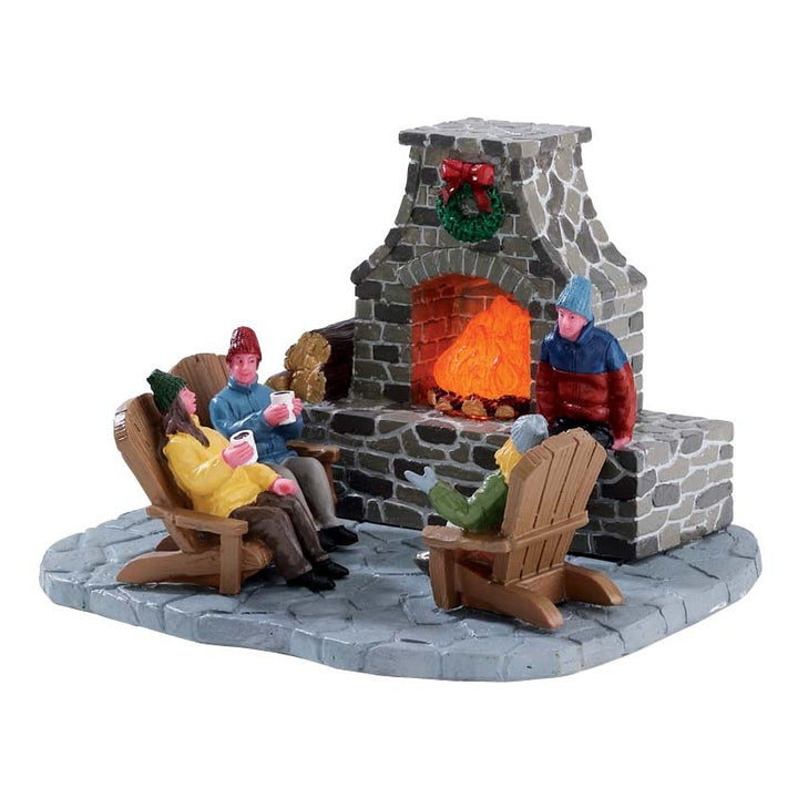 Amici Davanti Al Camino - Lemax