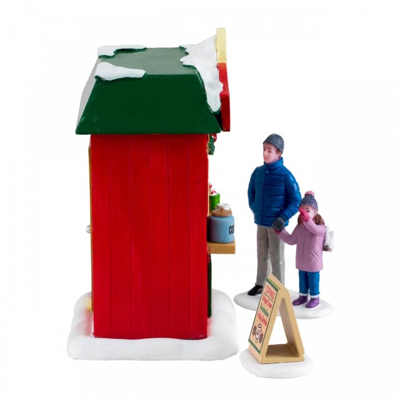 Venditore Di Cioccolata Calda Set 3 - Lemax