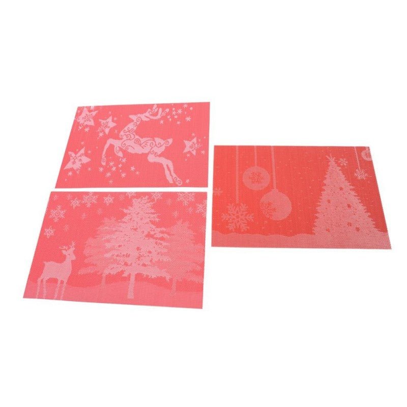 Zeller 27094 Tovaglietta Americana In Similpelle Rosa - 45x30 Cm, Pratica E Lavabile Per La Tavola