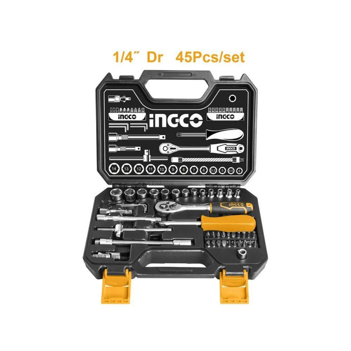 Valigetta set 45 pz da 1/4 pollice