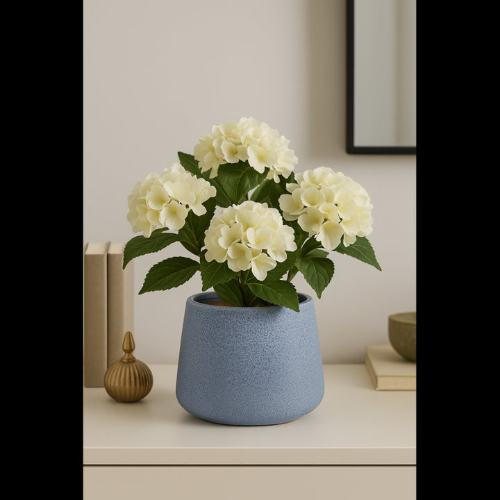 Vaso Cachepot Crackle Azzurro| EDG