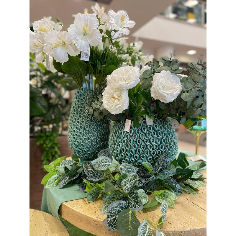 Vaso Deco Turchese in due misure| EDG