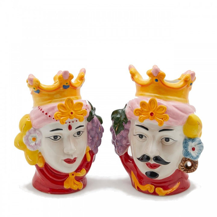 Vaso Testa Sicily H17 Cm