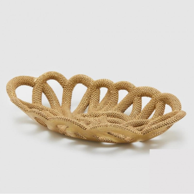Vassoio Snake Oro