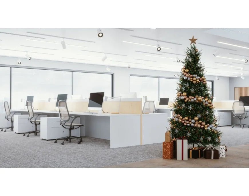 Alberi di Natale per ufficio: guida alla scelta per aziende e spazi lavorativi