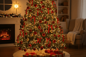 Come creare un albero di Natale coordinato: abbinamento luci e decorazioni