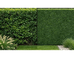 Siepe vera vs artificiale: la guida al confronto