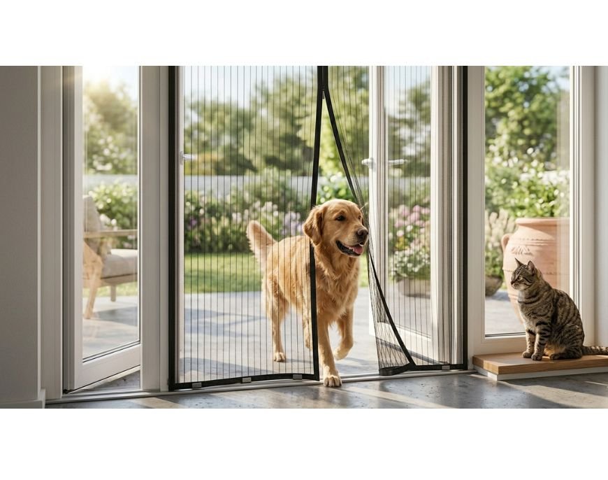 Zanzariere e animali domestici: quale modello scegliere