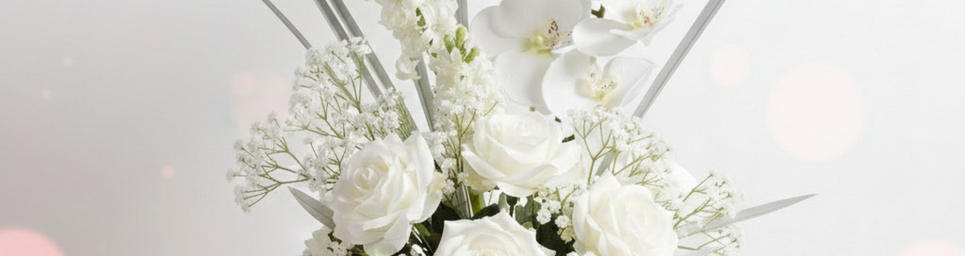 Fiori e piante artificiali bianchi - Perrone Shop