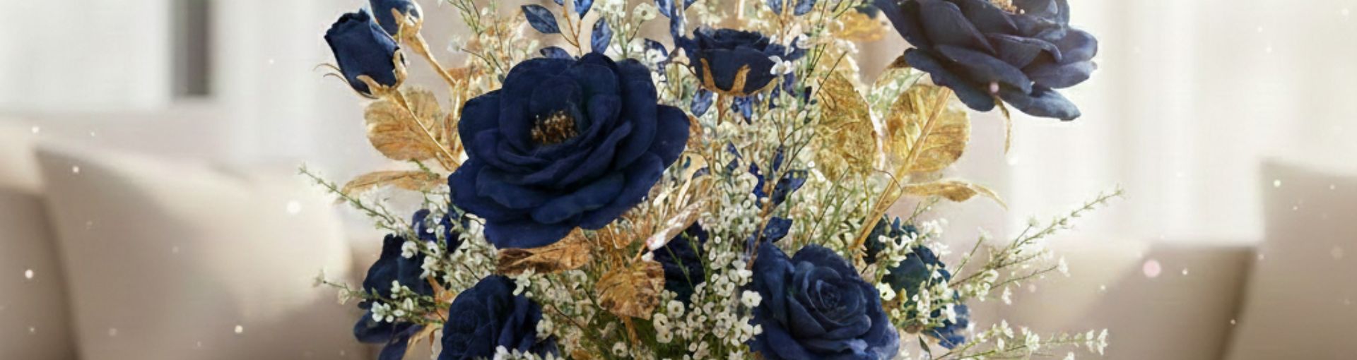 Fiori e piante artificiali blu - Perrone Shop