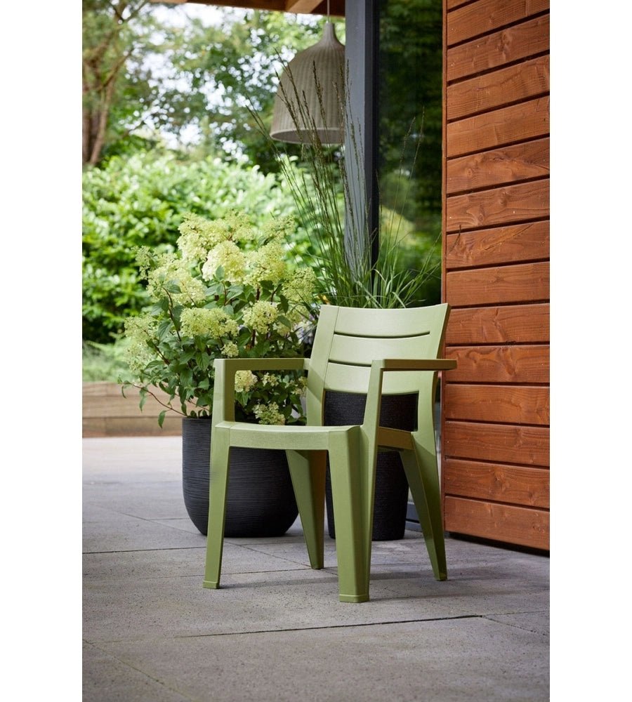 Set 6 sedie Julie da giardino multicolore - Perrone Shop