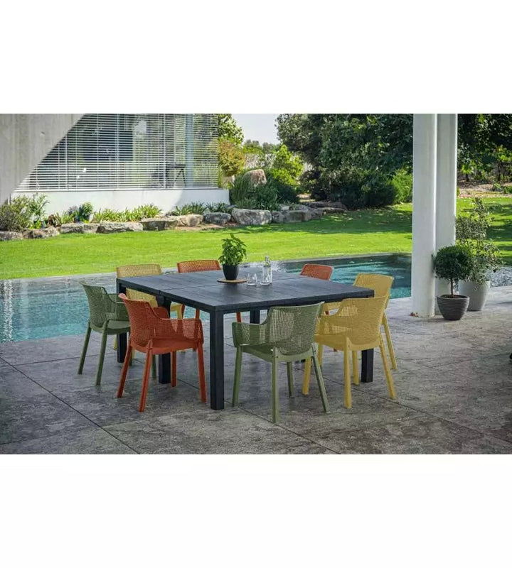 Set 6 sedie Eisa da giardino multicolore - Perrone Shop