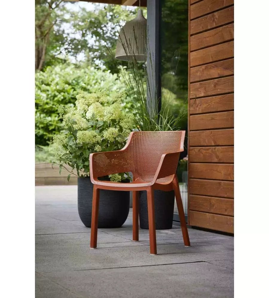Set 6 sedie Eisa da giardino multicolore - Perrone Shop