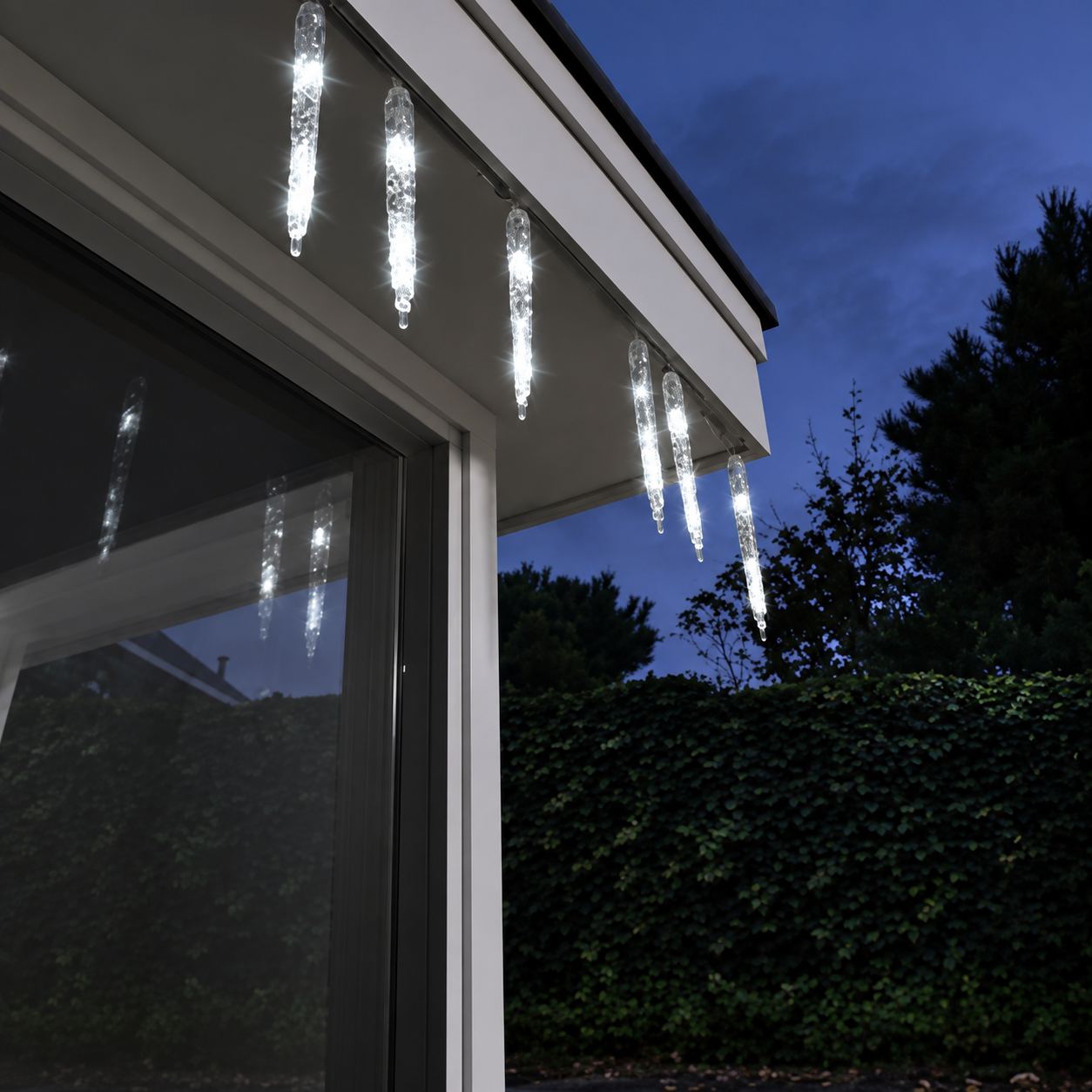 Ghiaccioli di Luce LED Effetto Nevicata 280 cm | Kaemingk