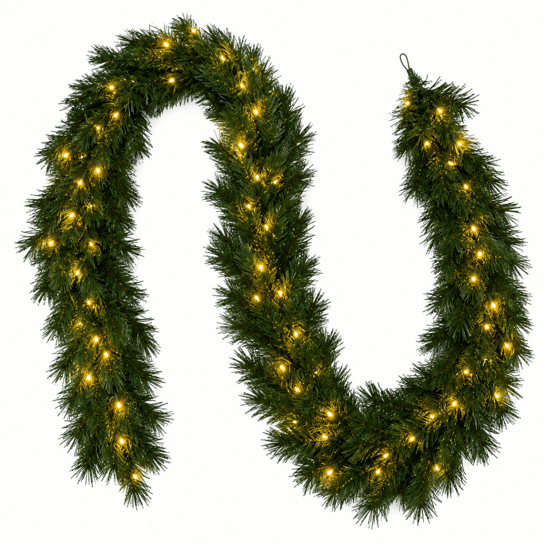 Festone Holiday 270cm prolungabile con 300 Led PE+PVC | Xone - Perrone Shop