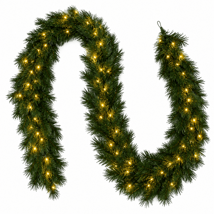 Festone Holiday 270cm prolungabile con 300 Led PE+PVC | Xone - Perrone Shop