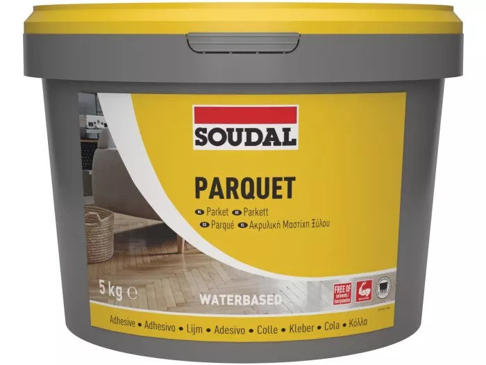 Adesivo Parquet Soudal – Colla Professionale per Pavimenti in Legno
