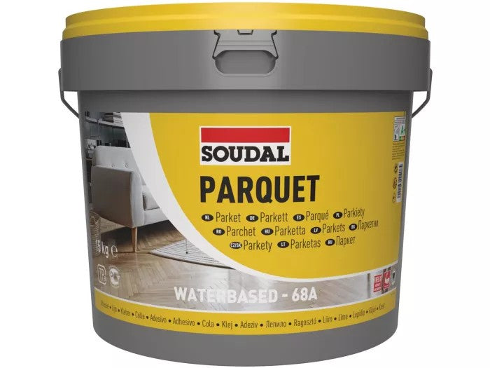 Adesivo Parquet Soudal – Colla Professionale per Pavimenti in Legno