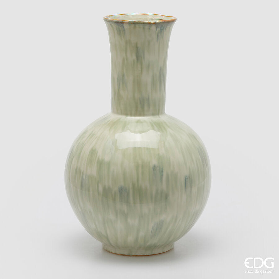 Vaso Pennellate Biforma in Ceramica Decorativa EDG