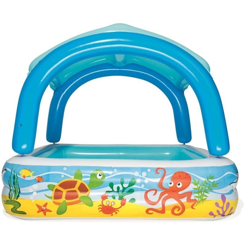 Piscina Gonfiabile Bestway Pesci Tropicali con Parasole - Perrone Shop