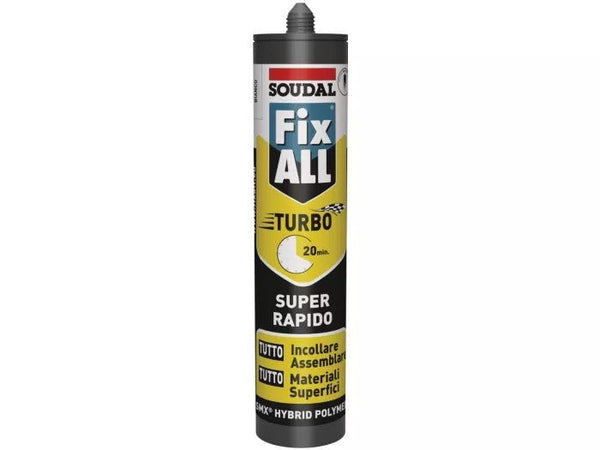 Fix ALL Turbo – Adesivo di Montaggio Professionale a Presa Rapida 290 ml - Perrone Shop
