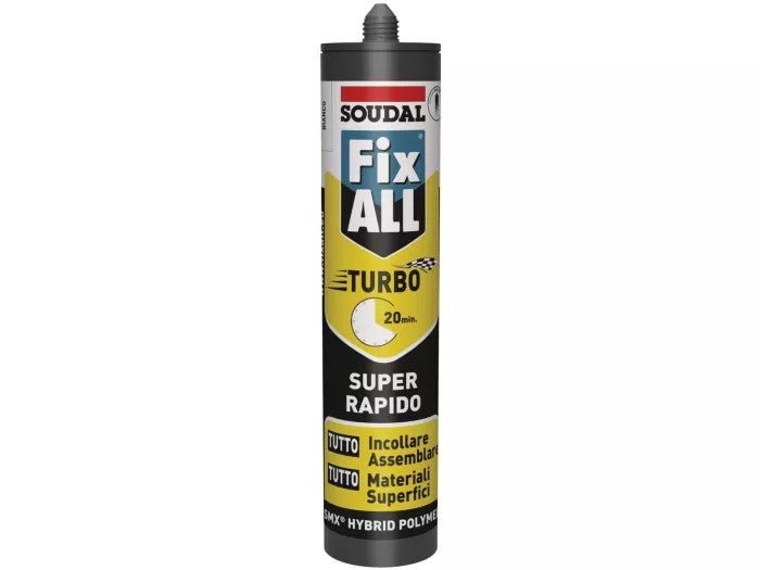 Fix ALL Turbo – Adesivo di Montaggio Professionale a Presa Rapida 290 ml - Perrone Shop