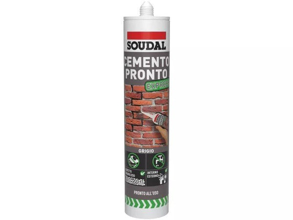 Cemento Pronto Acrilico 310 ml – Stucco per Riparazioni di Calcestruzzo e Muratura - Perrone Shop