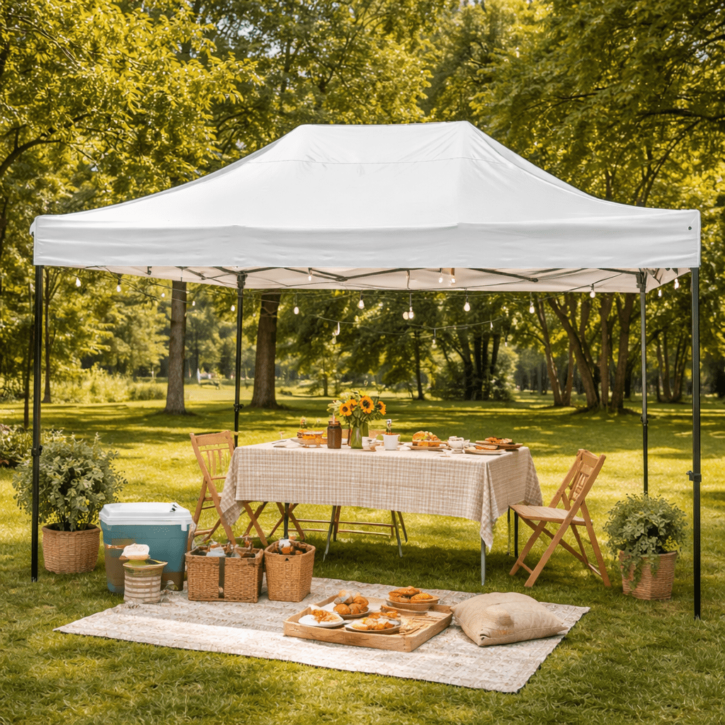 Gazebo Pieghevole 3x4,5 m Impermeabile con Custodia – Levante Xone - Perrone Shop