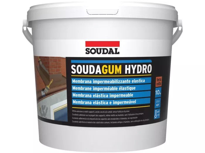 Soudagum Hydro – Guaina Liquida Impermeabilizzante per Bagni, Docce e Ambienti Umidi