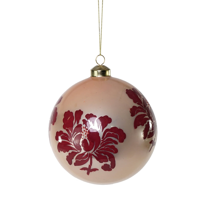 Pallina di Natale in Vetro Satinato – Ø10 cm