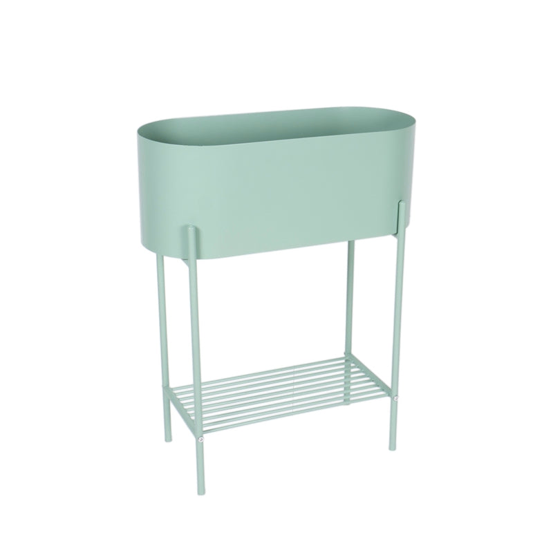 Portavasi Verde in Metallo