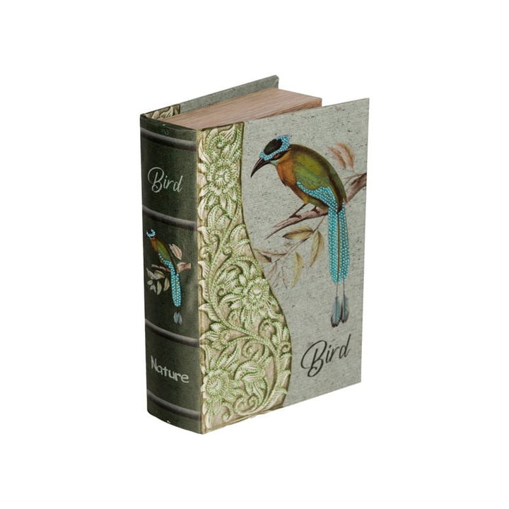 Decoro scatola libro finto in legno - Perrone Shop