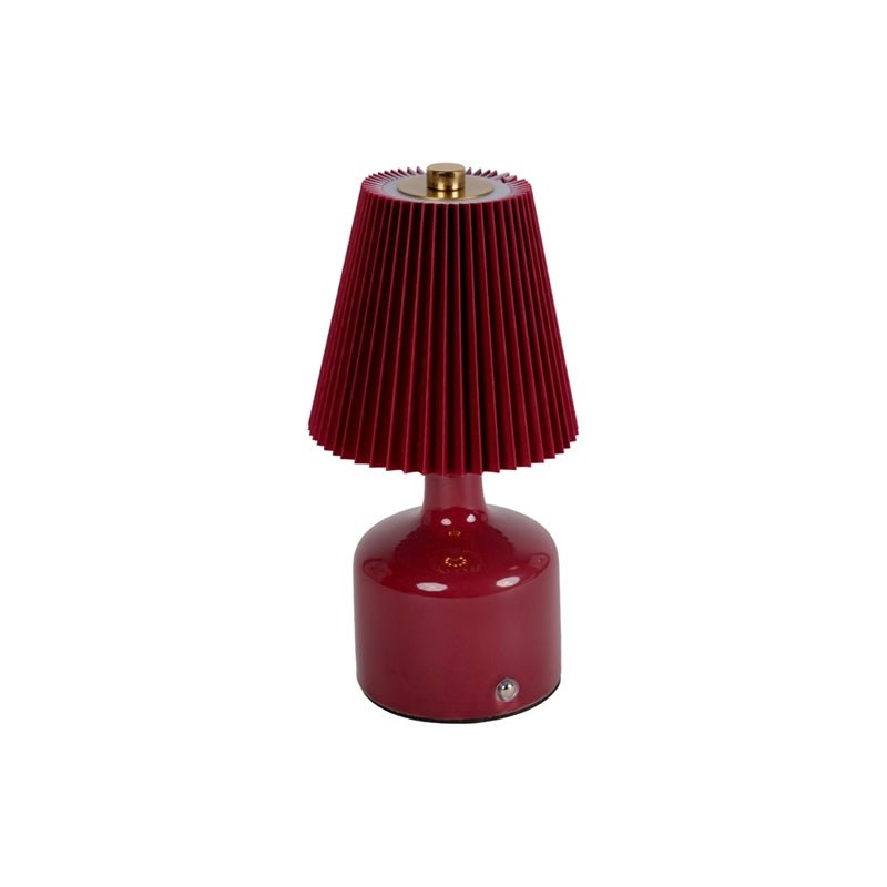 Lampada Led da tavolo senza fili Burgundy - Perrone Shop