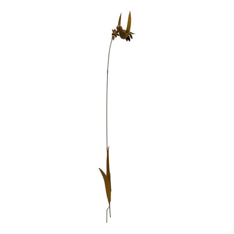 Pick Decorativo Ramo con Uccellino in Metallo H211 cm - Perrone Shop