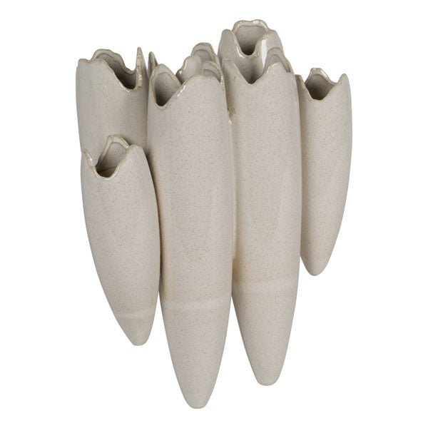 Tulipaniera Avorio in Ceramica - Perrone Shop