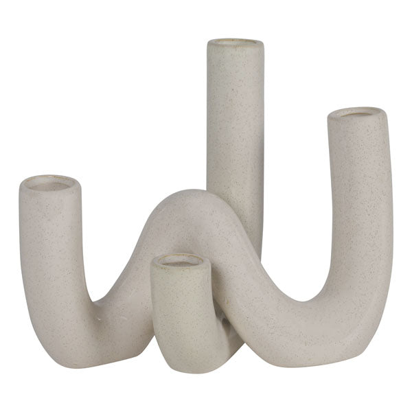 Vaso in Ceramica Avorio - Perrone Shop
