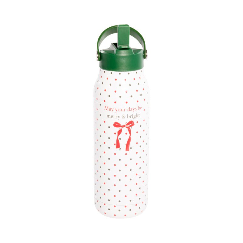 Borraccia termica Natalizia con fiocco 1lt | Plathea - Perrone Shop