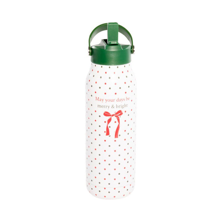 Borraccia termica Natalizia con fiocco 1lt | Plathea - Perrone Shop
