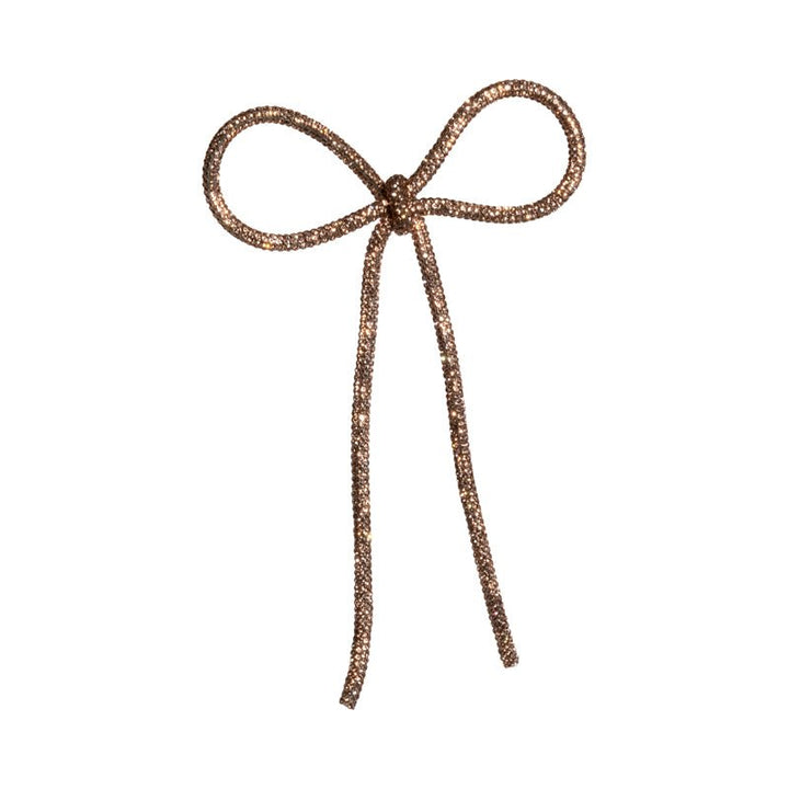 Fiocco glitter oro 18X13cm | Plathea - Perrone Shop