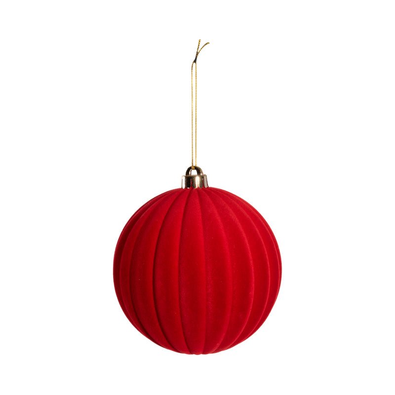 Palla di Narale rossa Floccata in Pvc | Plathea - Perrone Shop