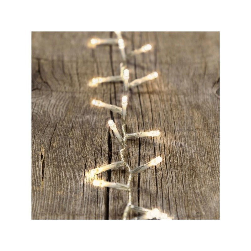 Catena 1500 LED bianco caldo con trasformatore Lotti