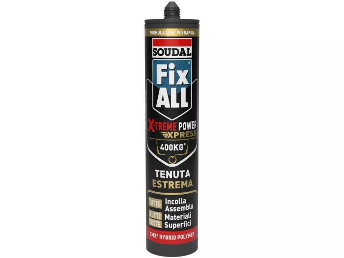 Fix ALL X-Treme Power Express – Adesivo ad Altissima Presa per Materiali Pesanti 280 ml