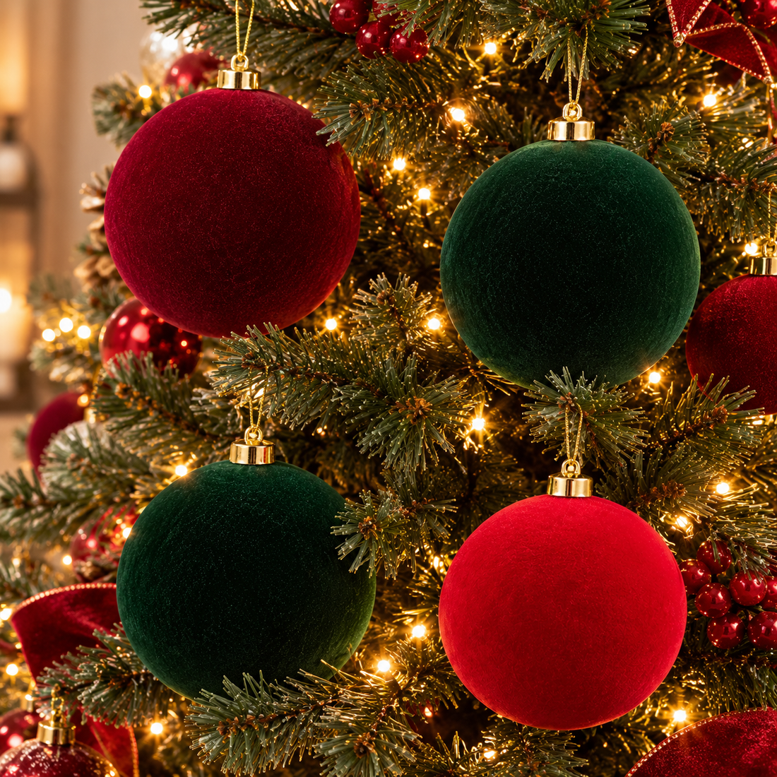 Pallina di Natale Velvet Touch 15cm in tre colori | Xone