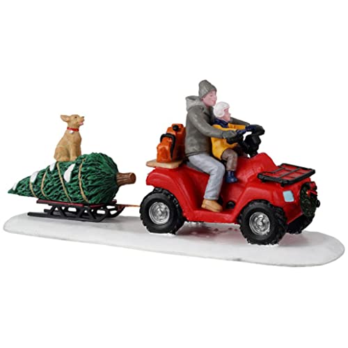 Soggetto Trasportando L'albero Di Natale - Lemax