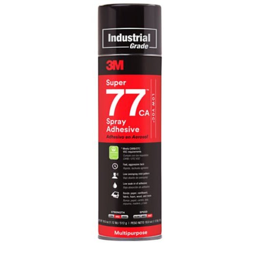 Colla Spray 3M 77 Multiuso 500 ml | Adesivo Spray Universale - Perrone Shop