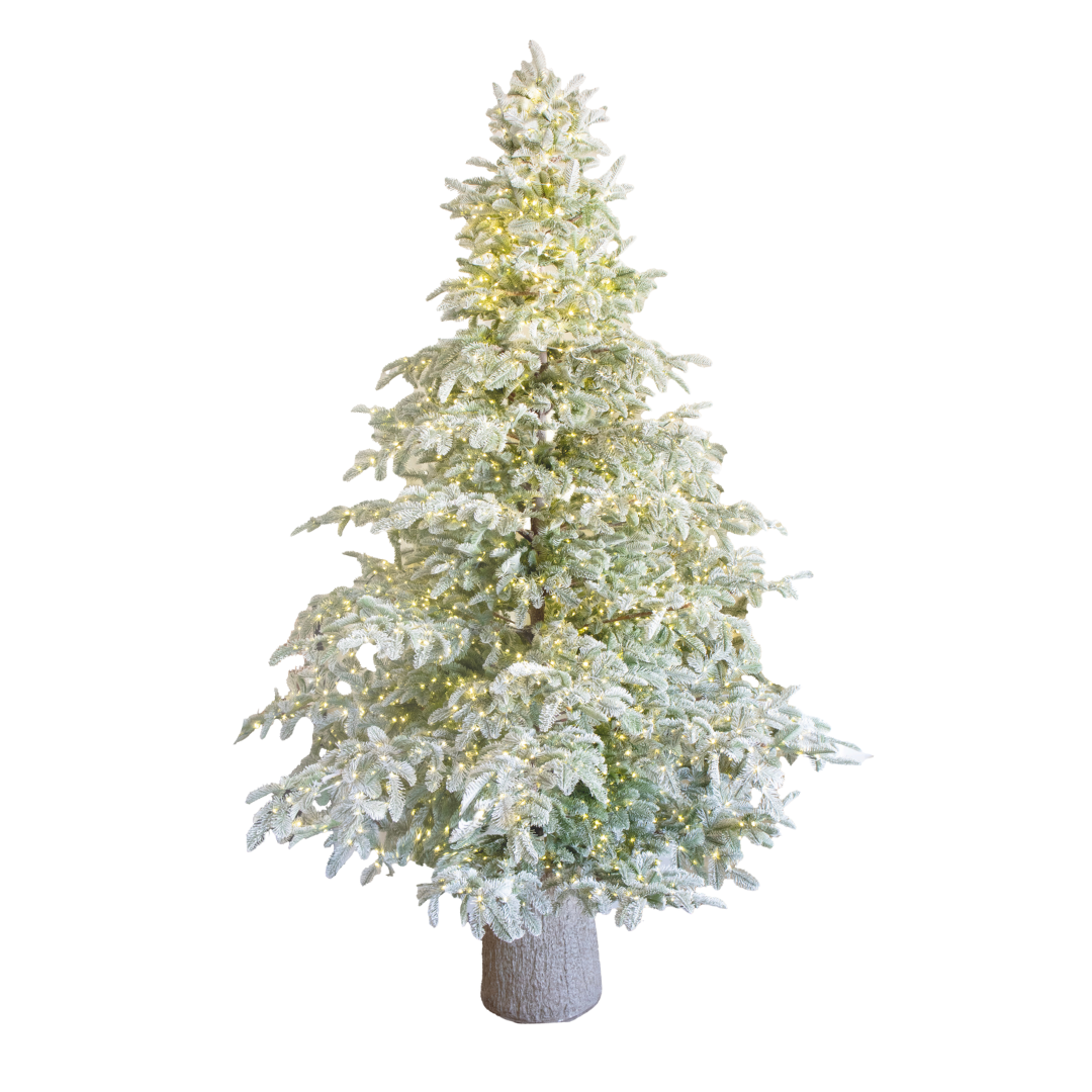 Albero di Natale Rockefeller Led Innevato by Salvatore Izzo