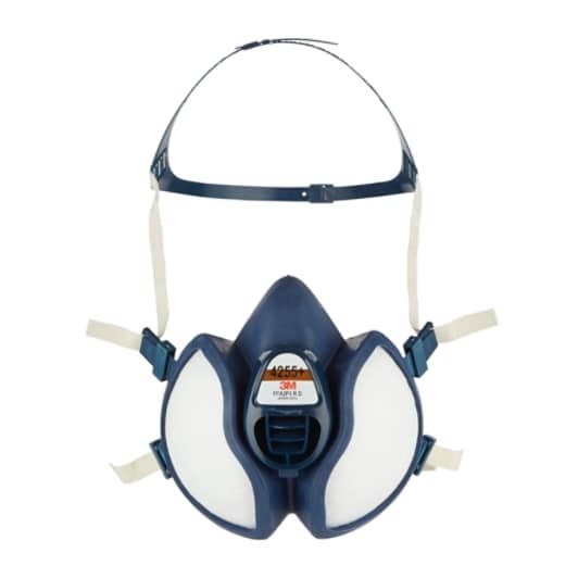 Semimaschera 3M 4255+ FFA2P3 R D | Respiratore Senza Manutenzione con Filtri Integrati - Perrone Shop